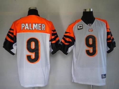 Cincinnati Bengals #9 Carson Palmer White NFL Authentic Jerseys