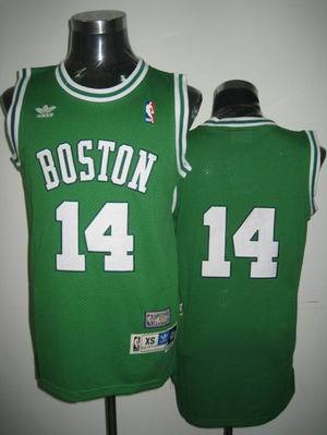 Boston Celtics #14 Bob Cousy Green Swingman NBA Jerseys