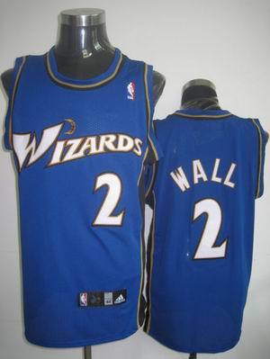Washington Wizards #2 John Wall Blue NBA Jerseys