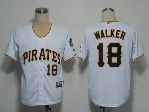 Pittsburgh Pirates #18 Neil Walker White MLB Jerseys