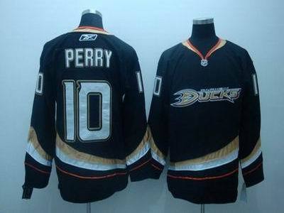 Anaheim Ducks #10 Corey Perry Black NHL Jerseys