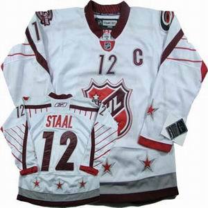 Carolina Hurricanes #12 Eric Staal White 2011 All Star NHL Jerseys