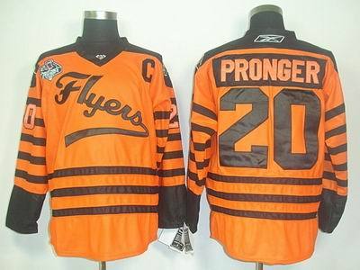 Philadelphia Flyers #20 Chris Pronger Orange 2011 Winter Classic NHL Jerseys