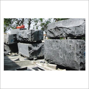 Black Granite Rough Block