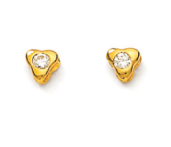 Ag Real Diamond Two Stone Fancy Earring # AGSE0021
