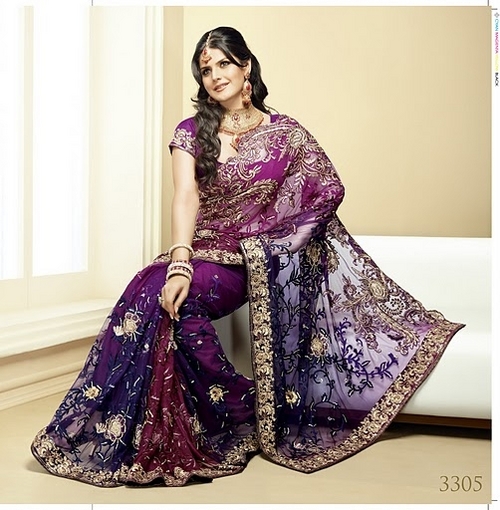 Zareen Khan Designer Sarees