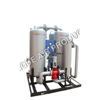 Desiccant Air Dryer - Activated Alumina & Molecular Sieve, 5 Cfm To 500 Cfm Flow Rate, Automatic Operation, Heatless Technology - Wall Mountable Design