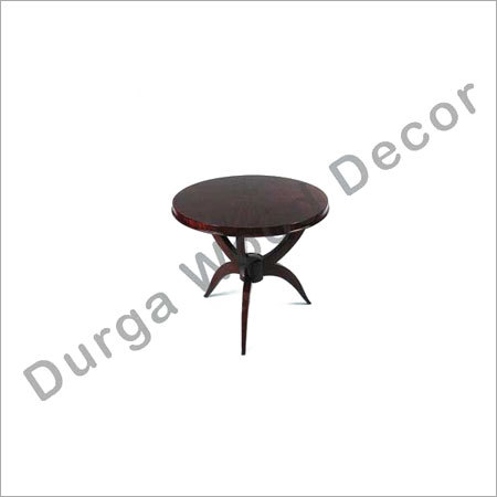Round Wooden Table