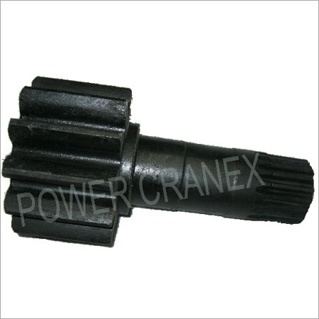 Shafts - Steel 100x20x10 Mm, 20 Gear Teeth, 60 HRC Hardness | High Strength, Precise Machining, Corrosion Resistant