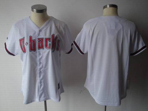 Arizona Diamondbacks Blank White Women's Jerseys