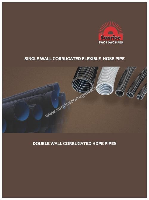 Double Wall Corrugated hdpe Pipes