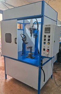 Rotary Welding Spm Machine - Color: Cream And Blue