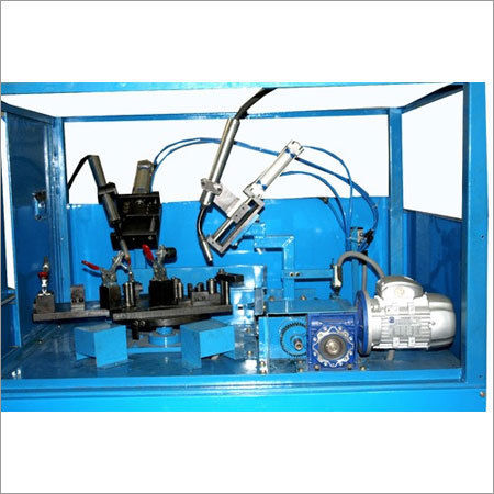 Blue Profile Welding Spm Machine