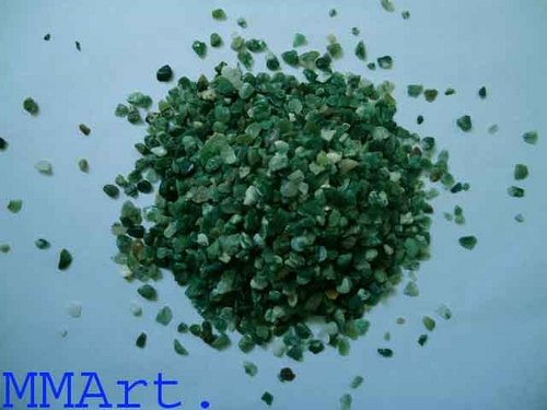 Moss Agate Crushed And Polished Aggregate Gravels And Chips For Export High Quality Solid Surface