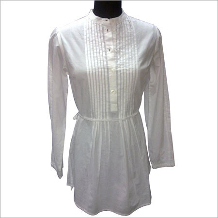 Cotton 60's Cambric Solid-dyed Ladies Full Sleeves