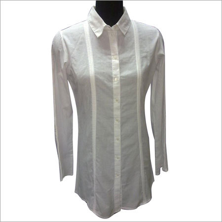 Cotton 60's Cambric Solid-dyed Ladies Full Sleeves