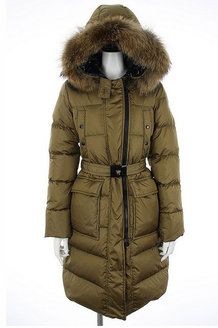 Moncler Melina Fur Jackets--Light Beige(01234)