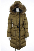 Moncler Melina Fur Jackets--Light Beige(01234)