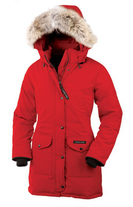 [012] Goose women's Trillium Jackets--Red(XS-XL)