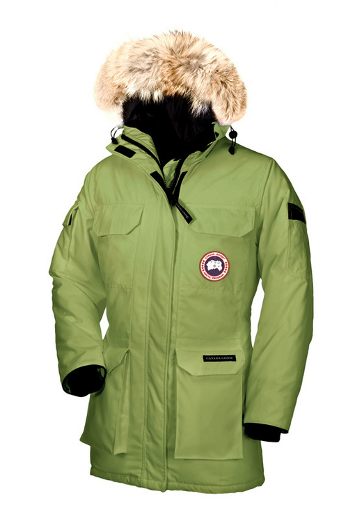 [076] Goose Women's Expedition Jackets--Green Tea(XXS-XL)