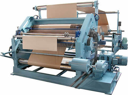 Oblique Type Paper Corrugating Machine