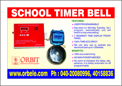 School Timer & Multi Purpose Timer