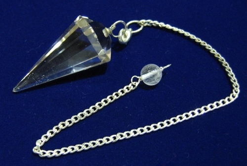 Natural Quartz Crystal 16 Faceted Natural Quartz Crystal 16 Faceted