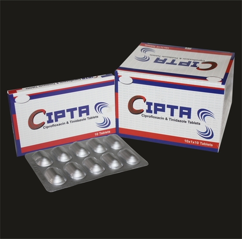 Ciprofloxacin And Tinidazole Tablets Antibacterial