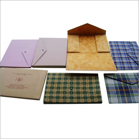 Fabric File Holder - Durable Fabric, Multiple Sizes, Beige | Foldover Closure, Eco-Friendly, Portable Design
