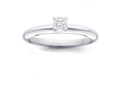 Real Diamond Solitaire Ring
