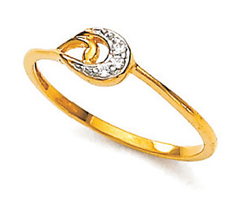 Ag Real Diamond Three Stone Pear Shape Ring # AGSR0016