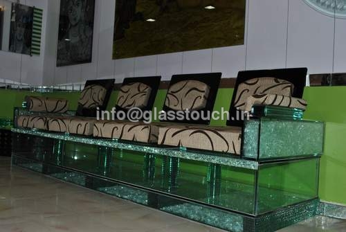 Glass Sofa - Tempered Glass