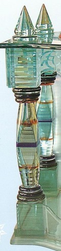 Elegant Glass Temple