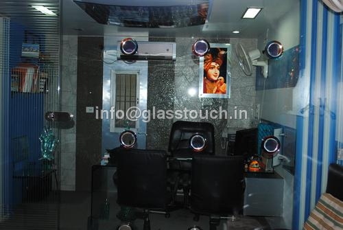 Ceiling Glass Office Work