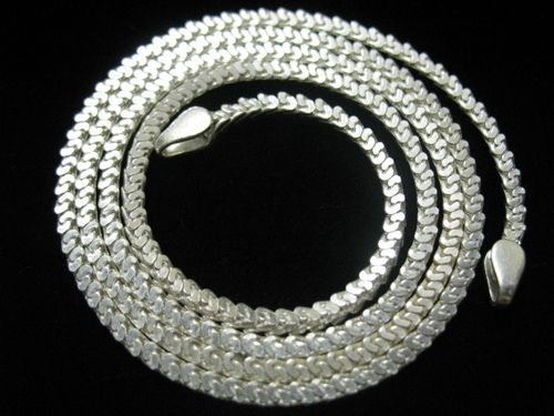 semi precious silver jewellary of india