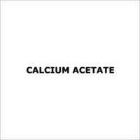 Calcium Acetate Powder (C4H6O4Ca0)