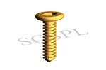 3.7MM Snack Thread - Brass, 3.7mm Diameter, Pan Head | Strong Grip, Corrosion Resistant, Durable, Reliable Fastening, Easy Installation, Versatile Use