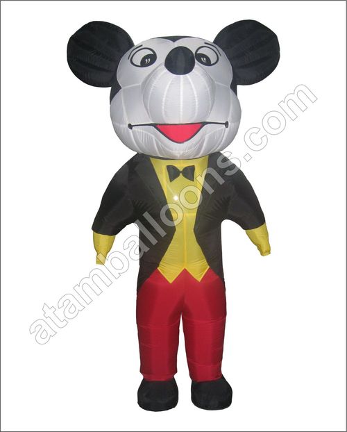 Environment Concerned Mascot Balloon Micky Design