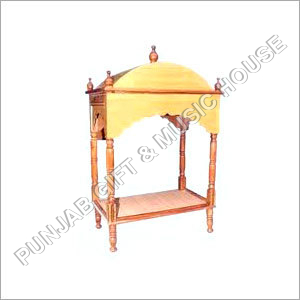 Palki Sahib Wooden - Variable Dimensions, Brown | Handcrafted, Polished Finish, Elegant Traditional Design