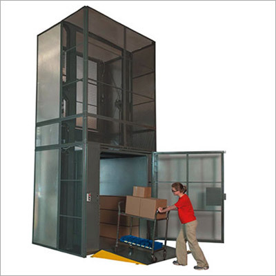 Industrial Cage Hoists Arrangement