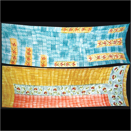 Hand Printed Saree