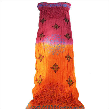 Block Printed Ladies Scarves