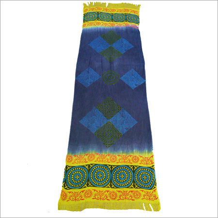 Block Printed Ladies Scarve