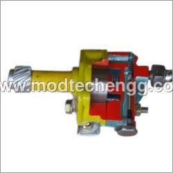 Cut Section Model Of Oil Pump External