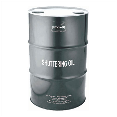 Shuttering Oil