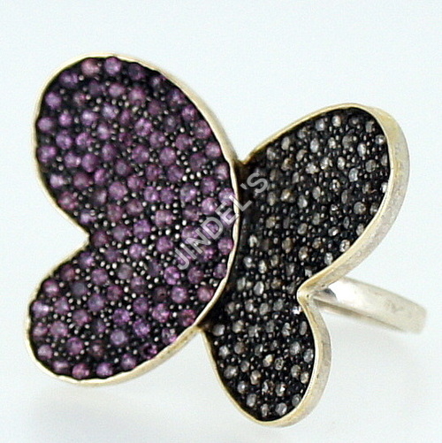Elegant Pave Diamond Ring