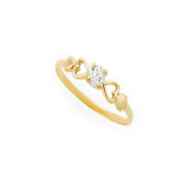 Ag Real Diamond Solitaire Made For Each Other Ring # AGSR0080
