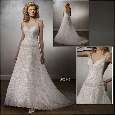 Flamboyant Wedding Dress