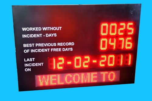 Safety Display Message Boards Application: Commercial