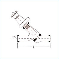Straight Through Valves - Glass/PTFE Wetted Parts, DN 25-80, On/Off & Flow Control